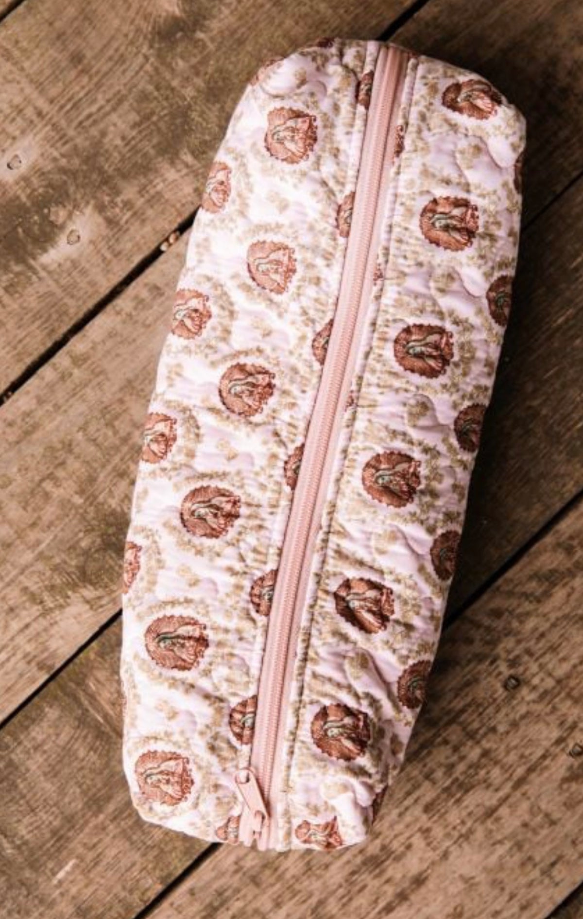 Quilted Zippered Hot Tools Bag