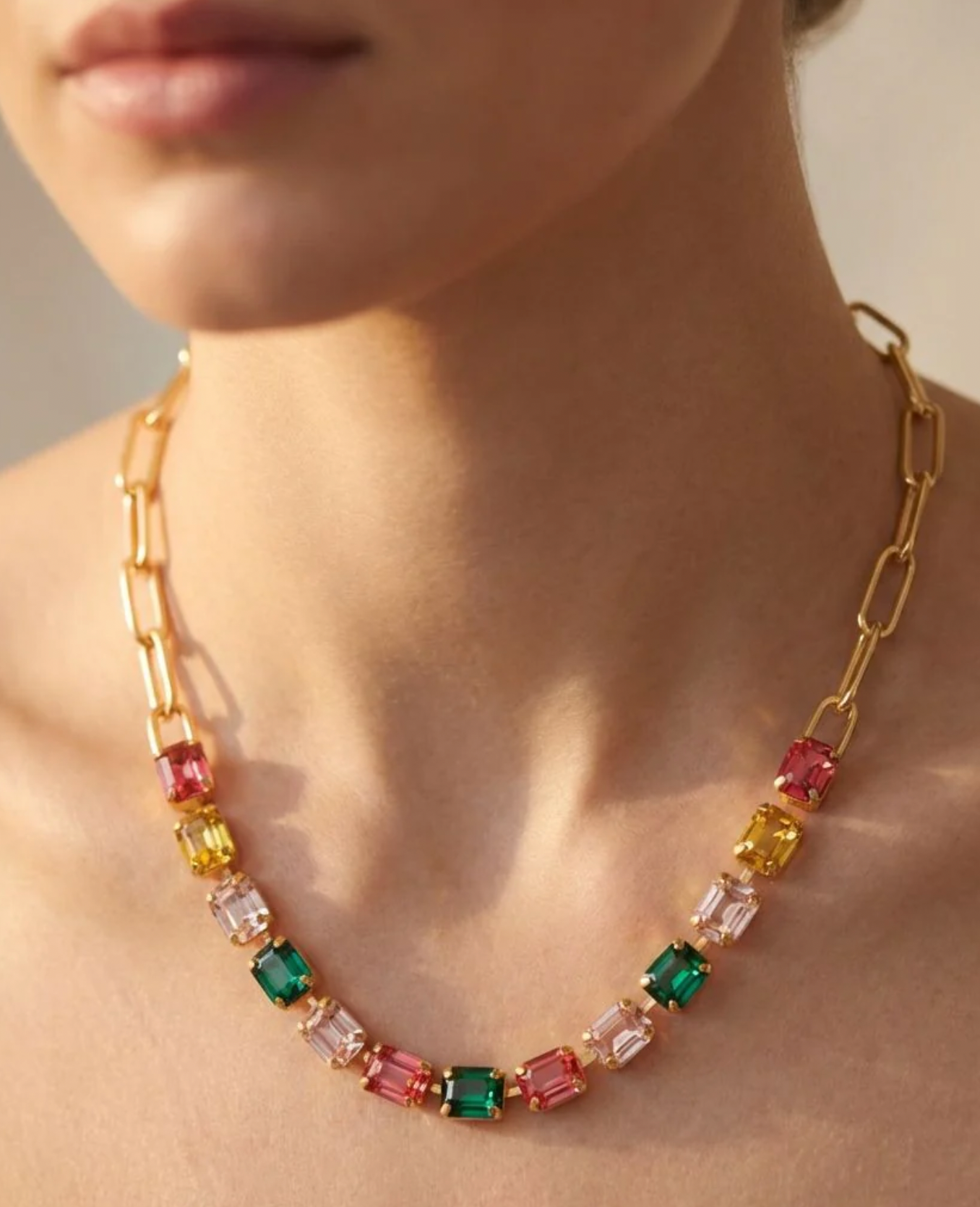 Candy Pop Tennis Necklace