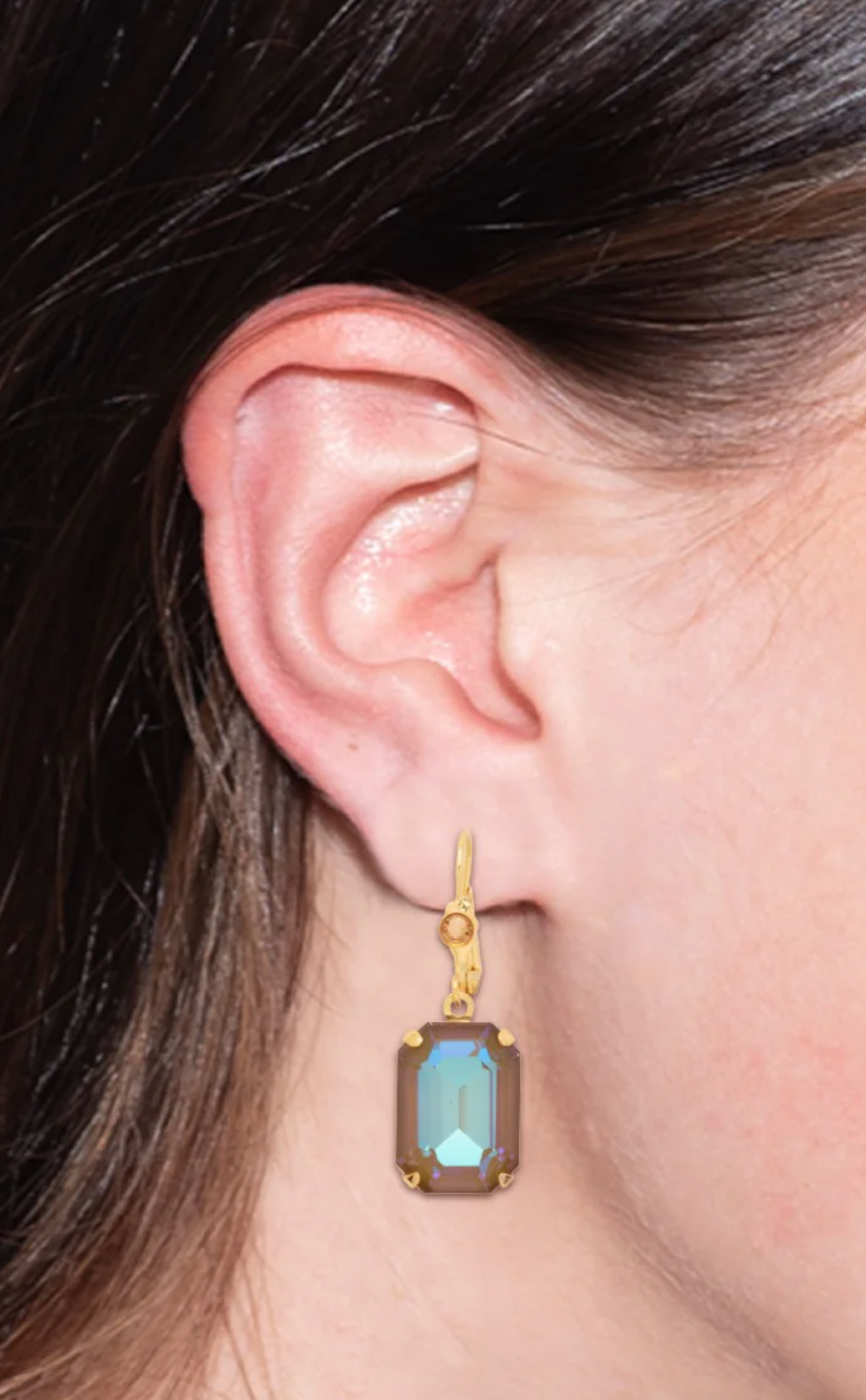 Chai Latte Dangle Earring