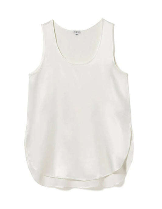 Ivory Satin Tank