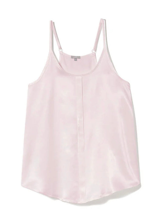 Pink Satin Tank