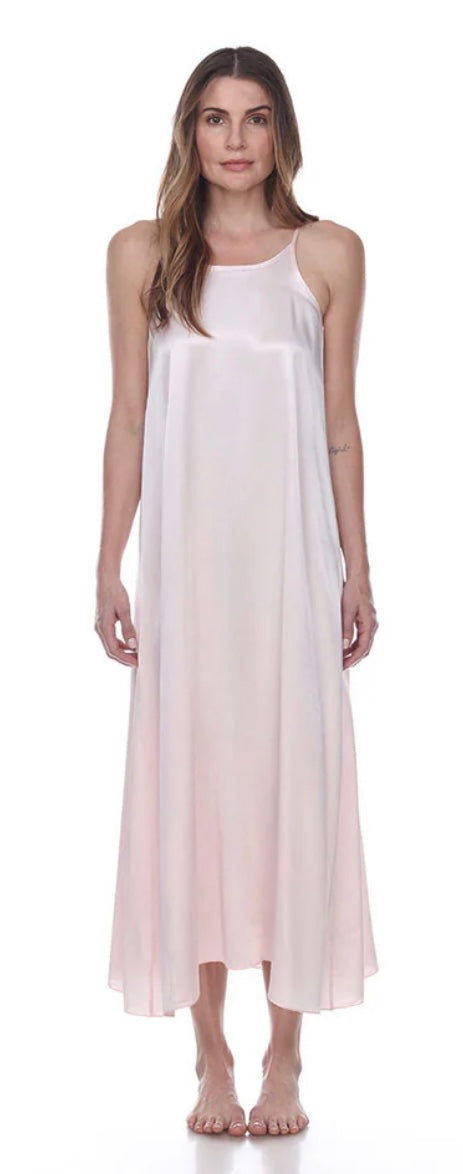Long Satin Nightgown