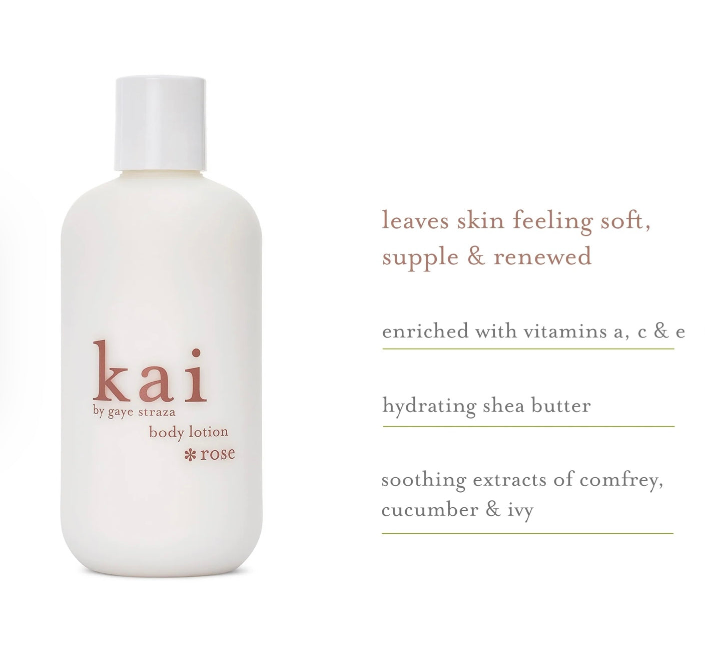 KAI ROSE Body Lotion 8 fl oz