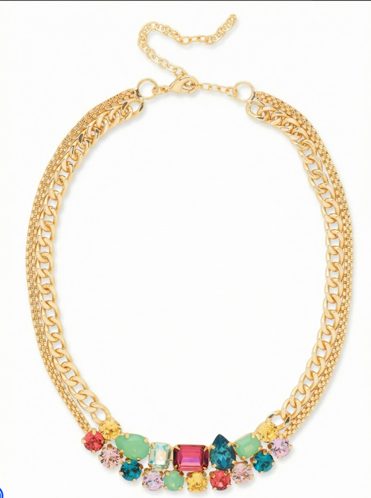 Candy Pop Tennis Necklace