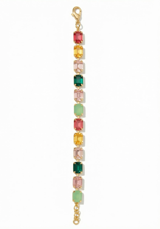 Candy Pop Octavia Repeating Tennis Bracelet