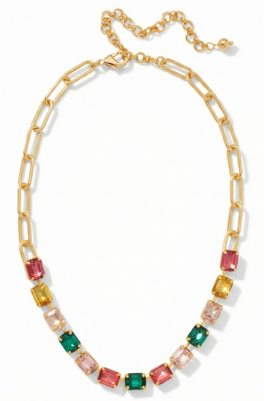 Candy Pop Tennis Necklace