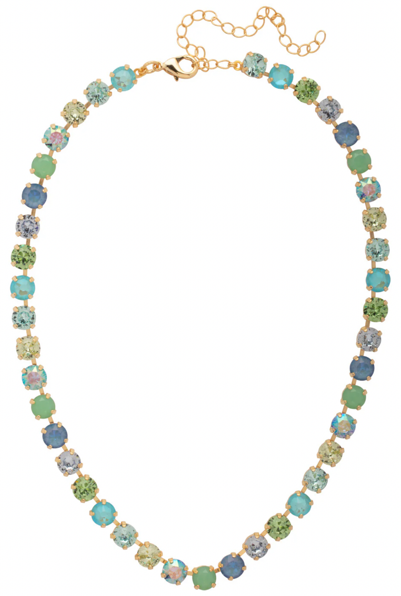 Ocean Tennis Necklace