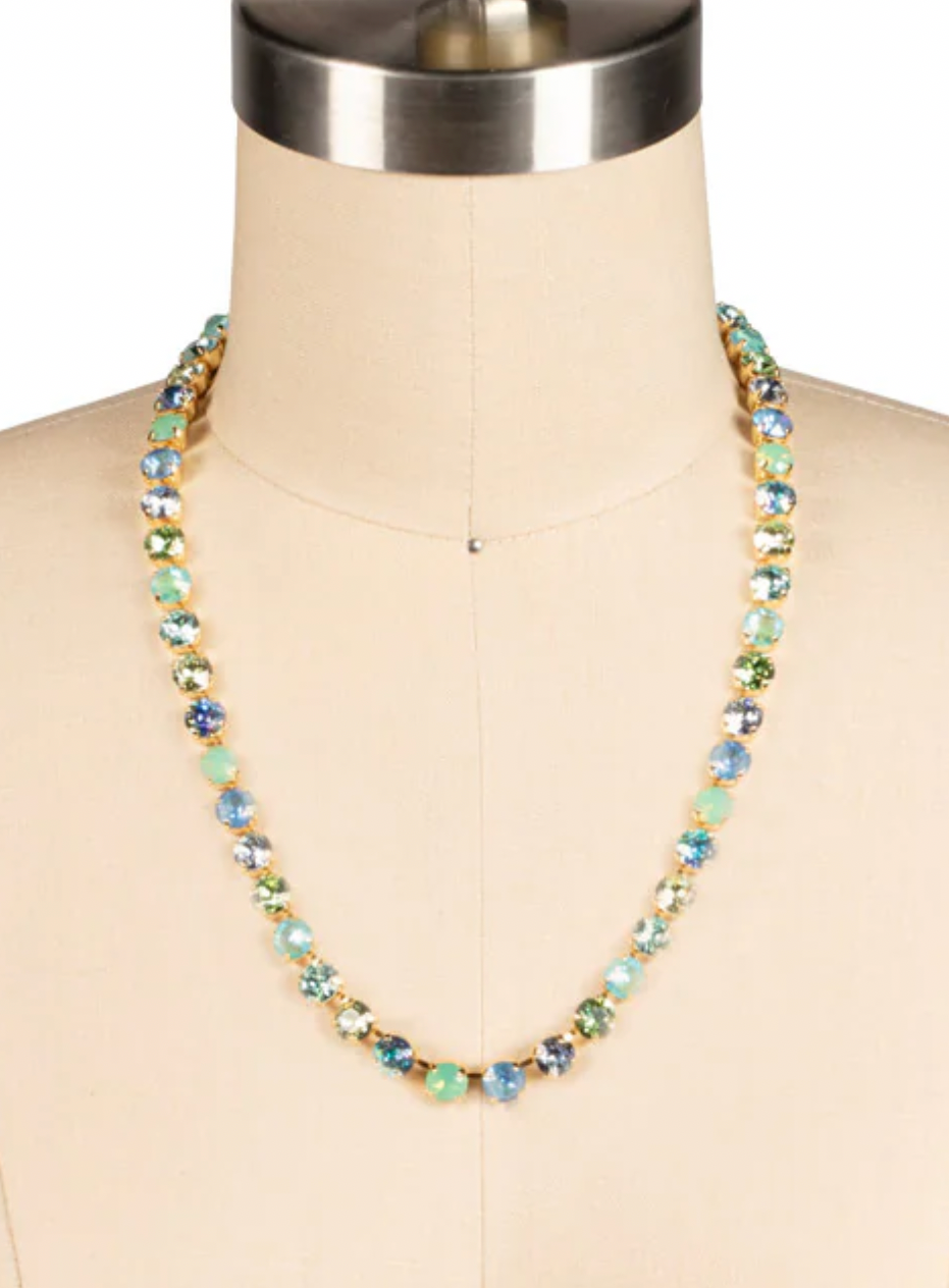 Ocean Tennis Necklace