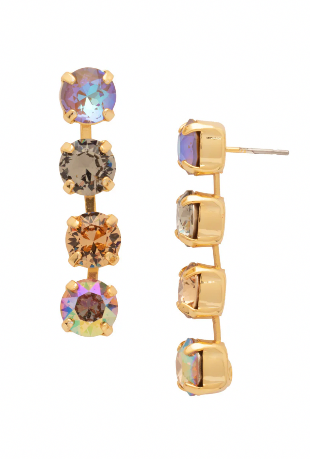 Honey Bourbon Dangle Earring