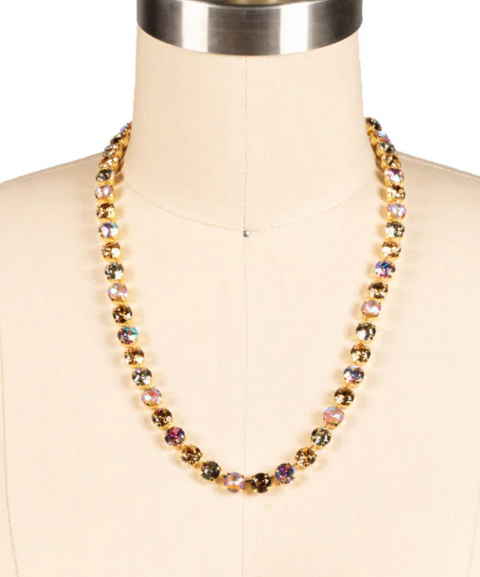 Honey Bourbon Tennis Necklace