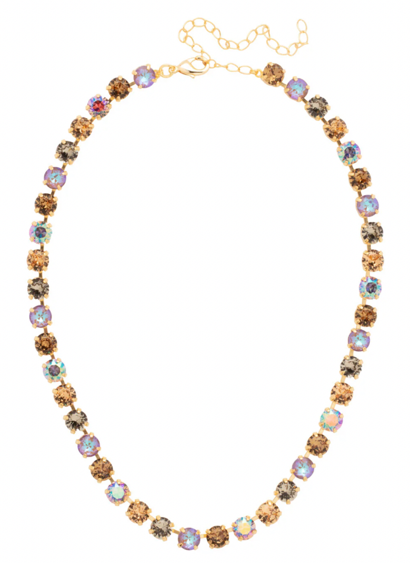 Honey Bourbon Tennis Necklace
