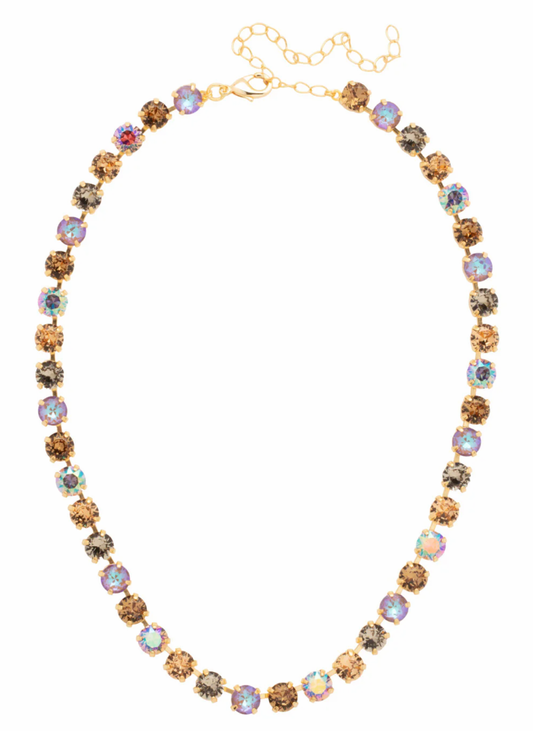 Honey Bourbon Tennis Necklace