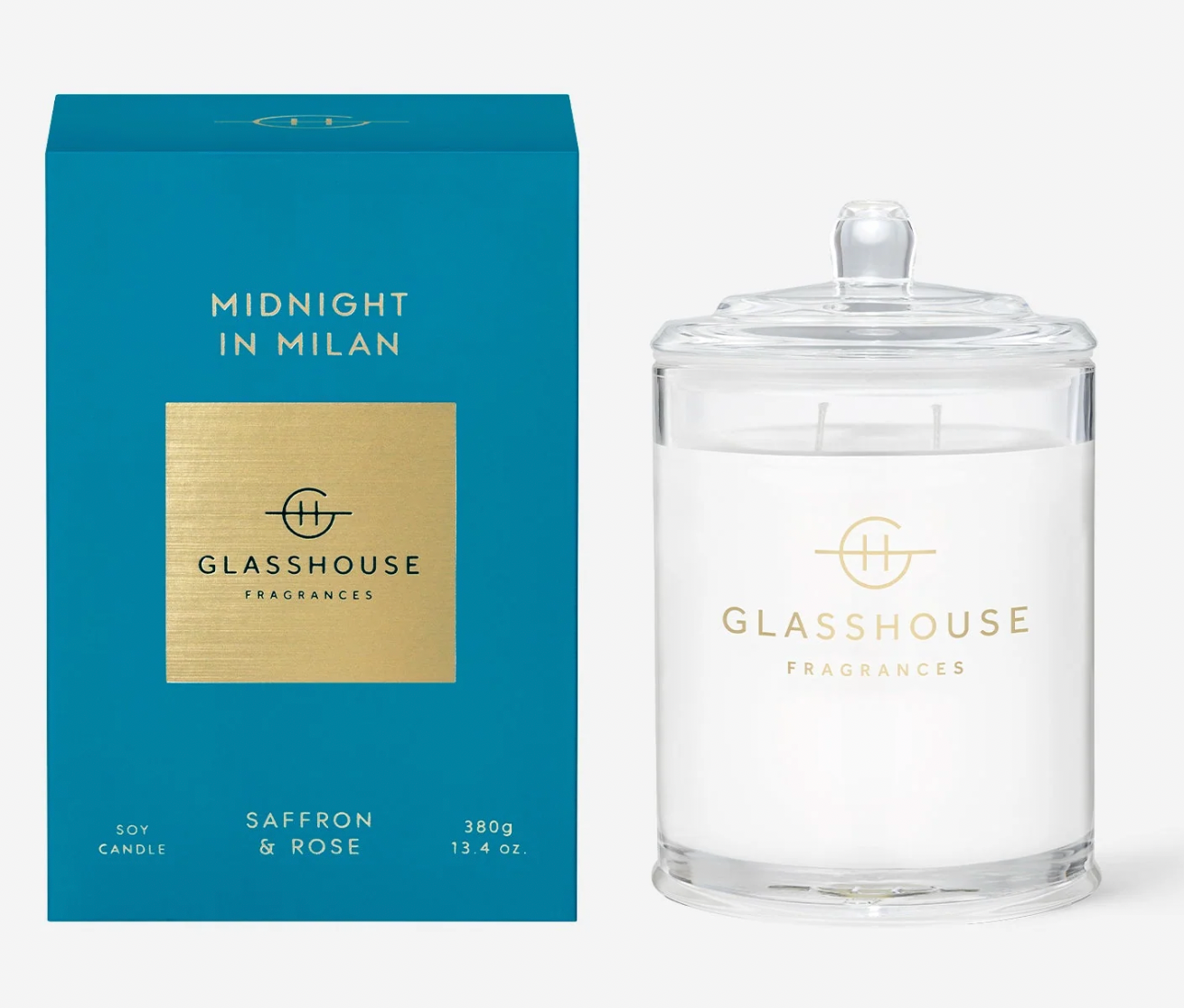 GLASSHOUSE Midnight in Milan Candle 13.4 oz