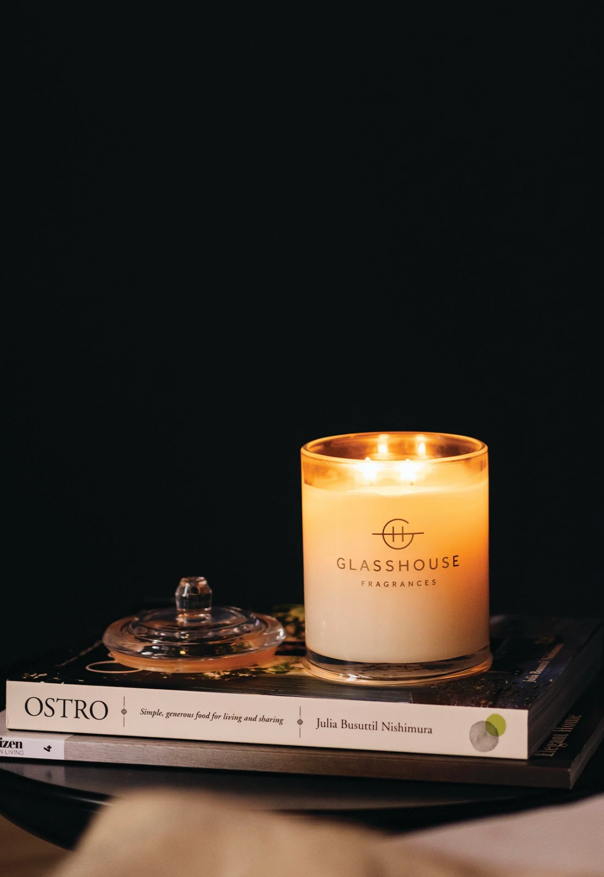 GLASSHOUSE Midnight in Milan Candle 13.4 oz