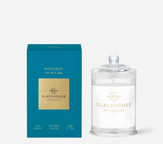 GLASSHOUSE Midnight in Milan Candle 2.1 oz